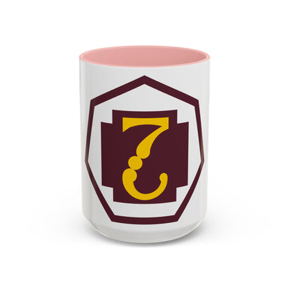 7 Medical Command (U.S. Army) Accent Coffee Mug