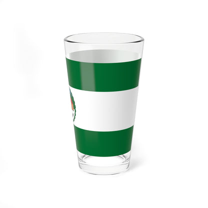 Flag of Kemence (Hungary) Pint Glass 16oz