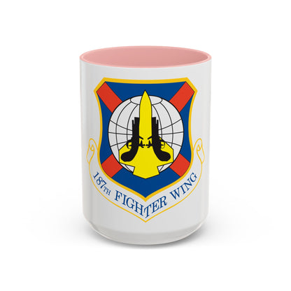 187th Fighter Wing (U.S. Air Force) Accent Coffee Mug