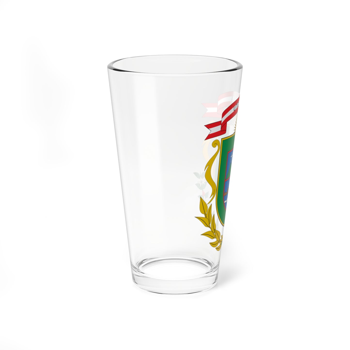 Escudo de Utcubamba (Peru) (Coat of Arms) Pint Glass 16oz