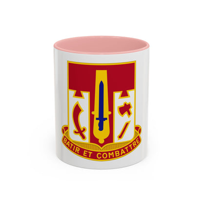 682 Engineer Battalion (U.S. Army) Accent Coffee Mug