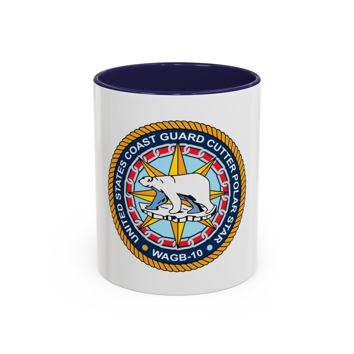 USCGC Polar Star WAGB 10 (U.S. Coast Guard) Accent Coffee Mug