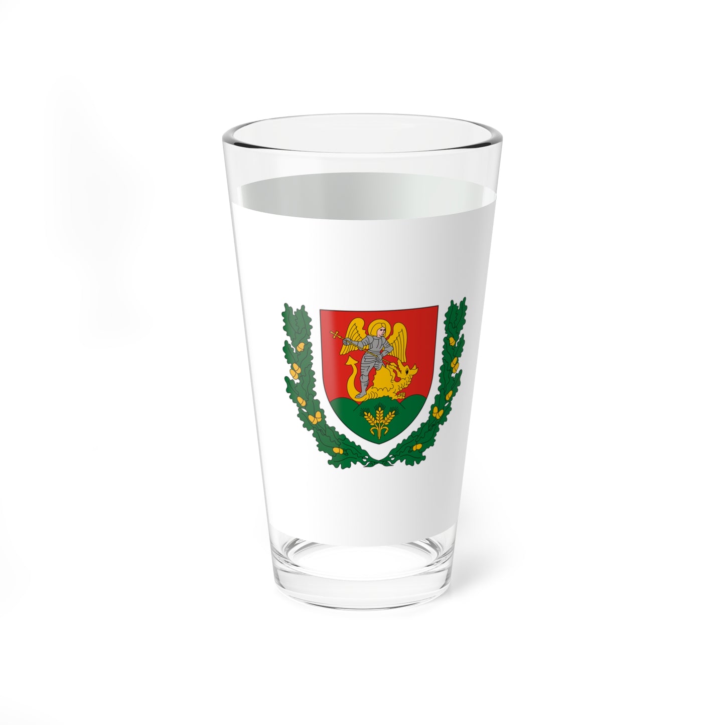 Flag of Sumegcsehi (Hungary) Pint Glass 16oz
