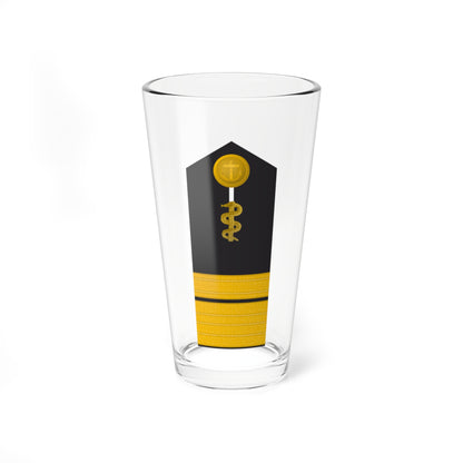 MDS 62b Admiralstabsarzt San HM L (Military Rank) Pint Glass 16oz