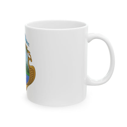 Coat of arms of Costa Rica (1906-1964) - White Coffee Mug