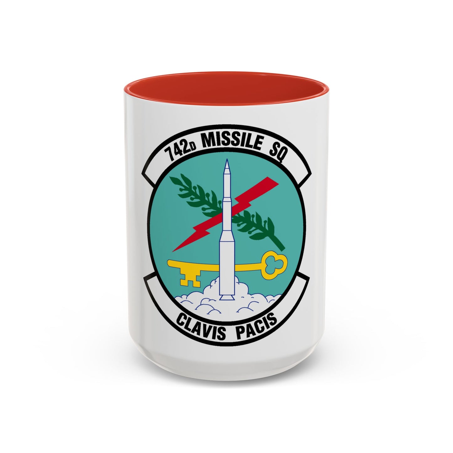 742 Missile Squadron AFGSC (U.S. Air Force) Accent Coffee Mug