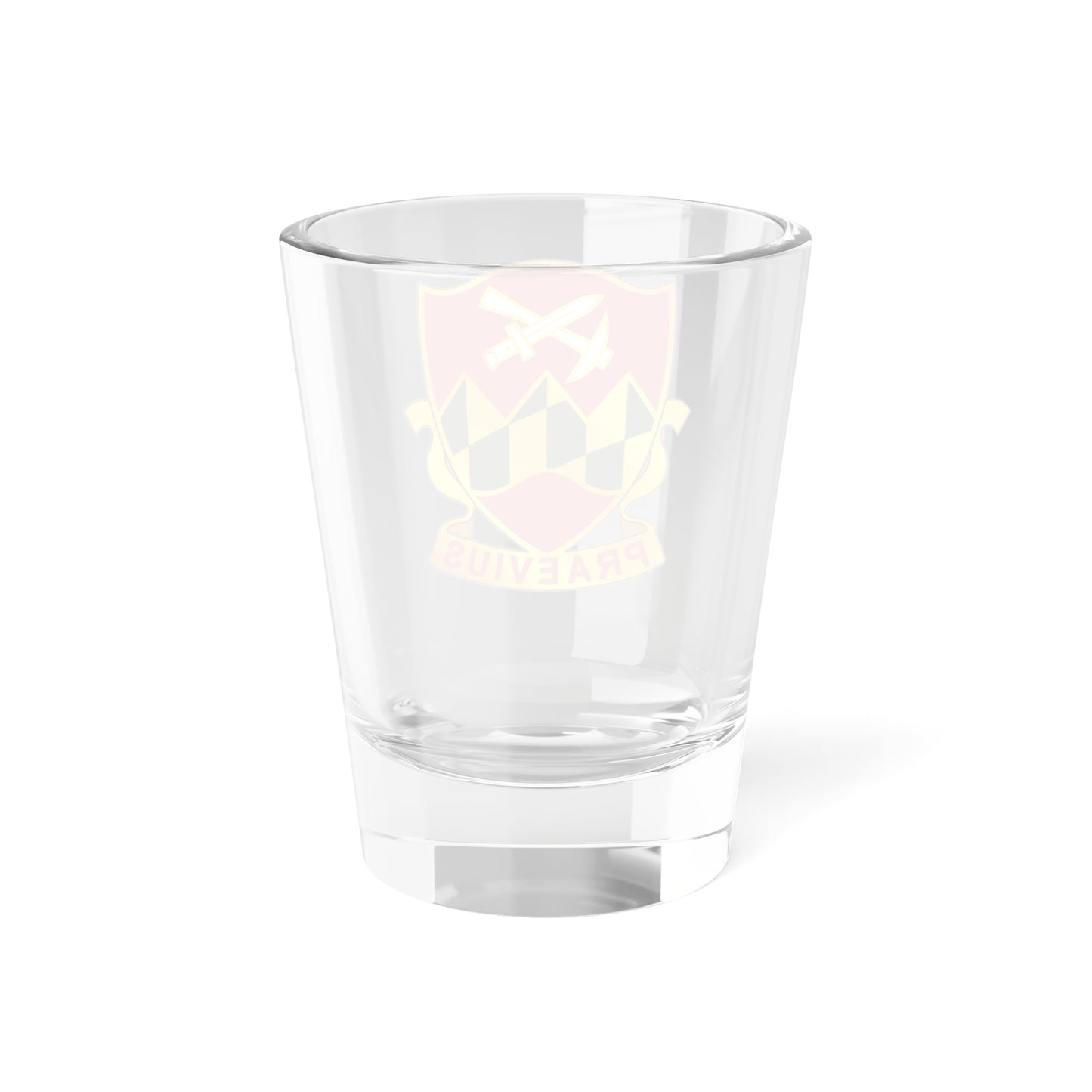 Verre à liqueur du 121e bataillon du génie (armée américaine) 1,5 oz