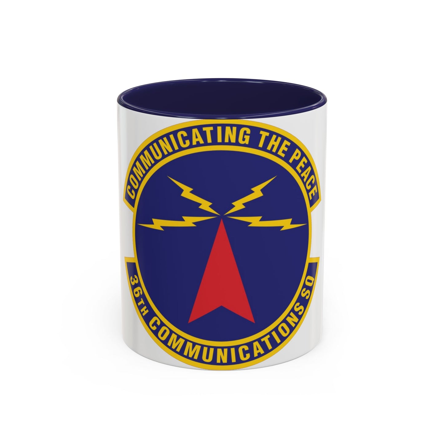 36th Communications Squadron (U.S. Air Force) Accent Coffee Mug