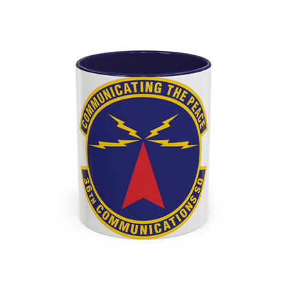 36th Communications Squadron (U.S. Air Force) Accent Coffee Mug