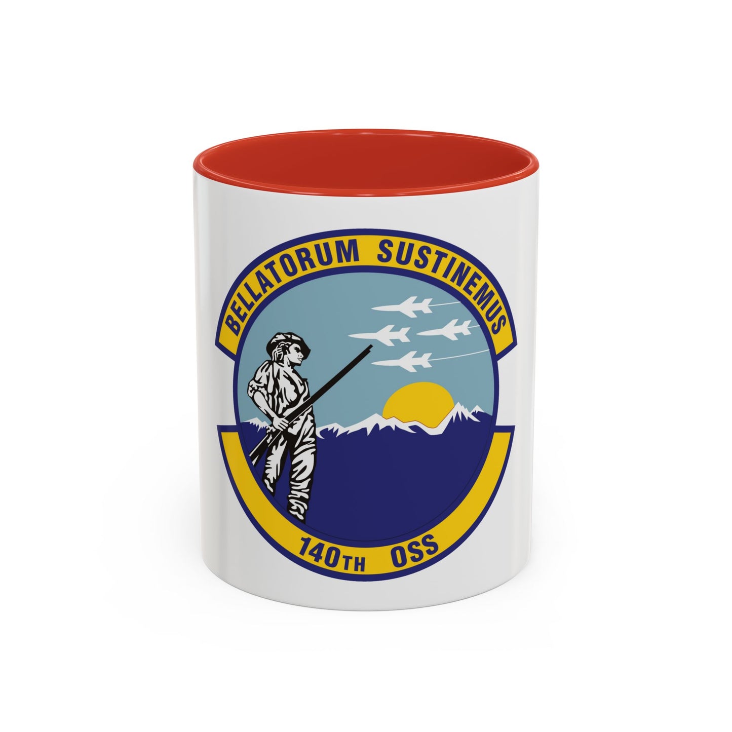 140th Operations Support Squadron (U.S. Air Force) Accent Coffee Mug