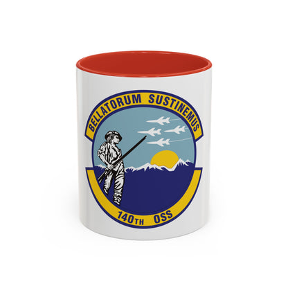 140th Operations Support Squadron (U.S. Air Force) Accent Coffee Mug