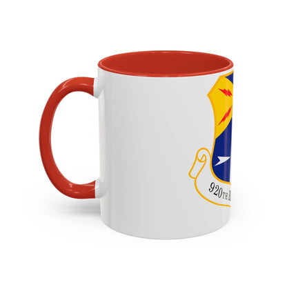 920th Rescue Wing (U.S. Air Force) Accent Coffee Mug