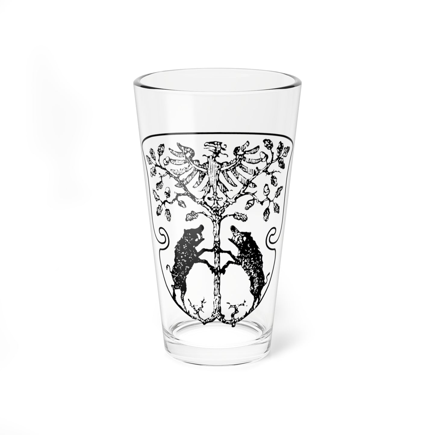 Eberswalde-coat-of-arms-1892-vector-clip-art (Germany) (Coat of Arms) Pint Glass 16oz