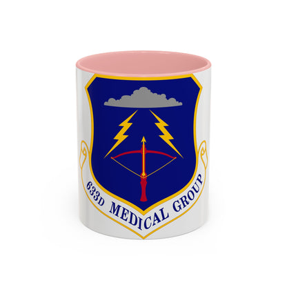 633 Medical Group ACC (U.S. Air Force) Accent Coffee Mug