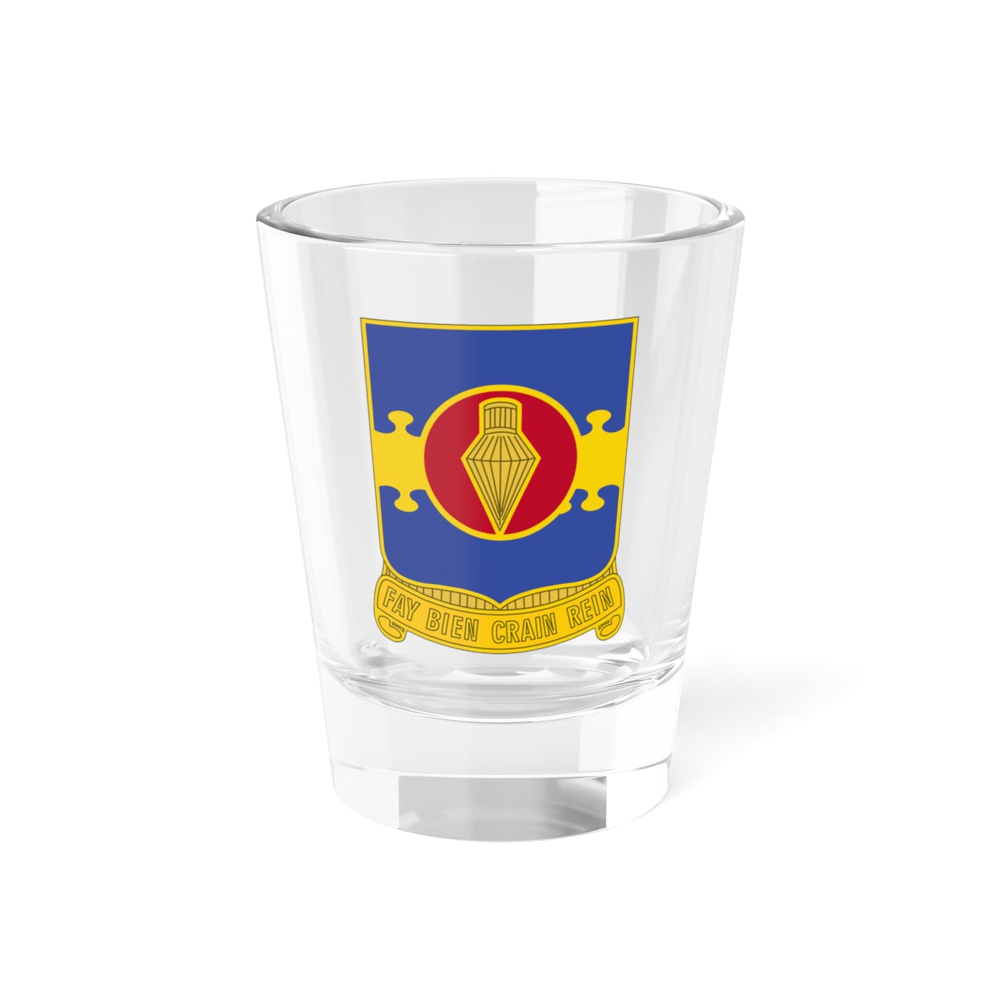 Verre à liqueur du 326e bataillon du génie aéroporté (armée américaine) 1,5 oz