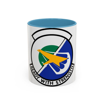 314 Aircraft Maintenance Squadron AETC (U.S. Air Force) Accent Coffee Mug