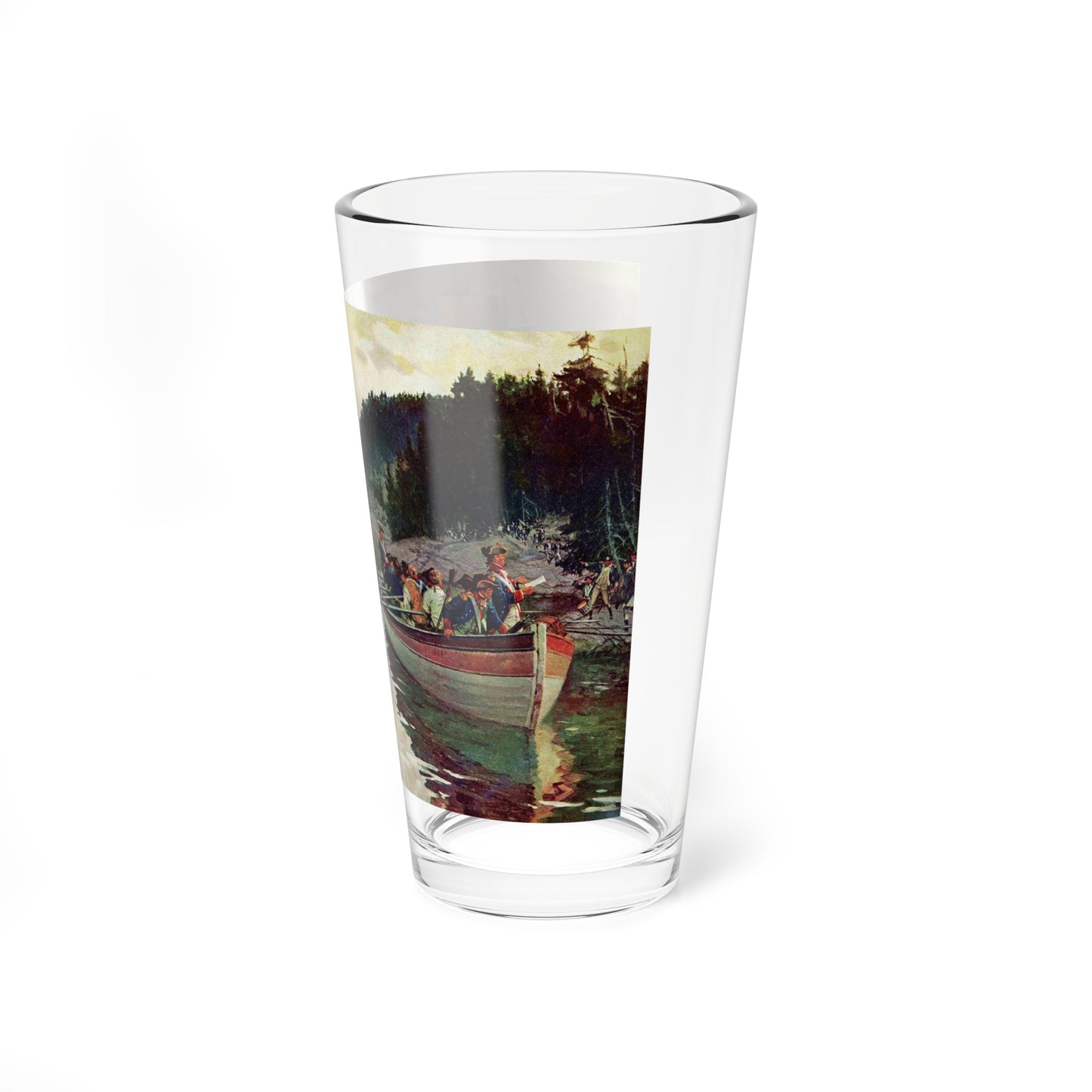 The Cowardly Career of Paul Revere (2), True magazine, March 1962 (Magazine Illustration) Pint Glass 16oz