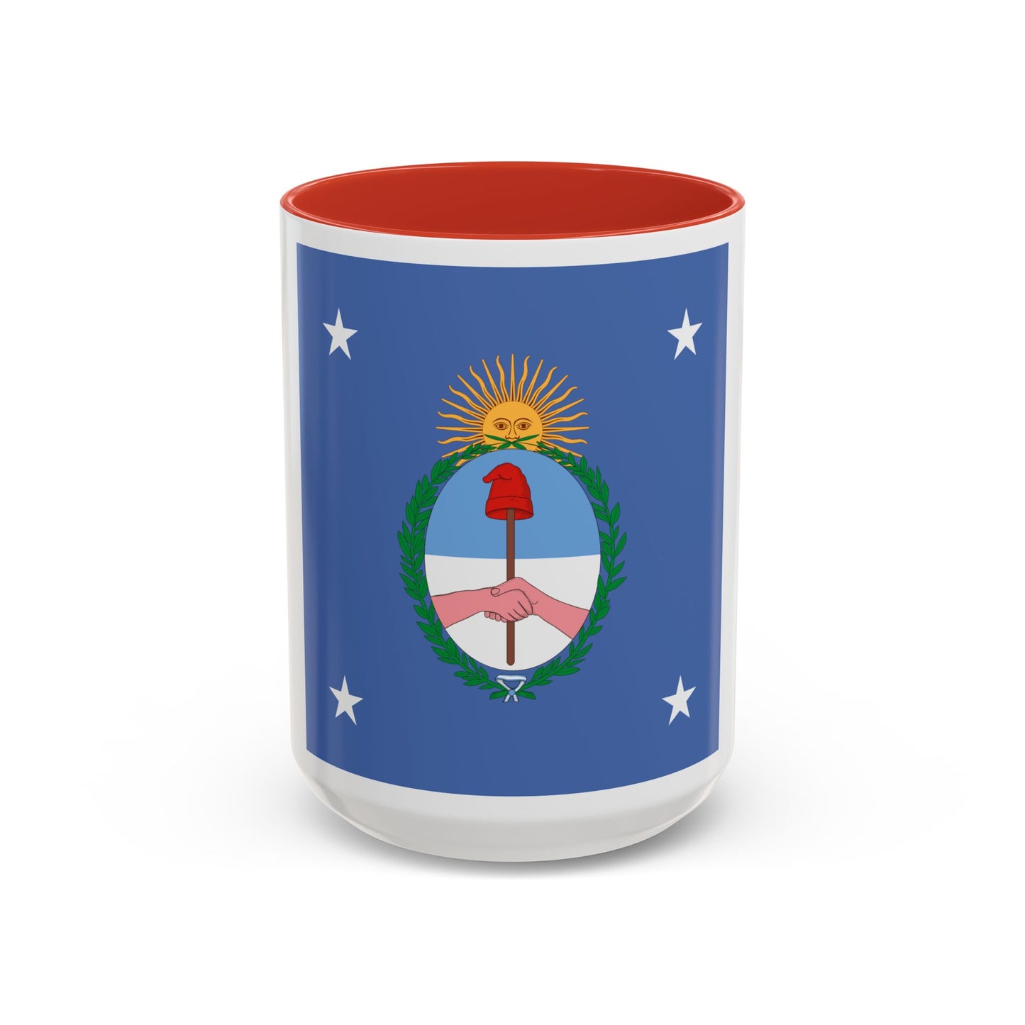 Standard of the President of Argentina Land - Accent Coffee Mug