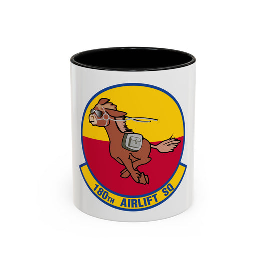 180 Airlift Squadron (U.S. Air Force) Accent Coffee Mug