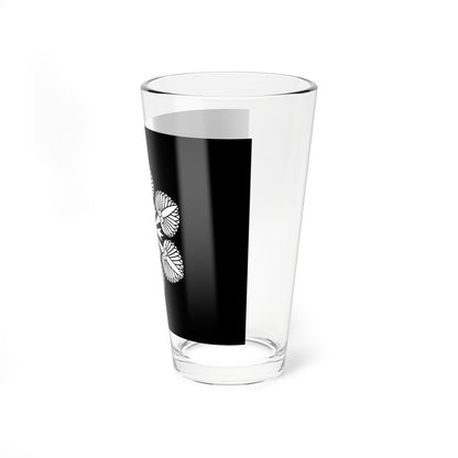 Flag of the Tokugawa Lords of Wakayama in Kii Province B (Japan) Pint Glass 16oz