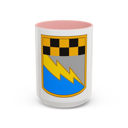525th Expeditionary Military Intelligence Brigade (U.S. Army) Accent Coffee Mug