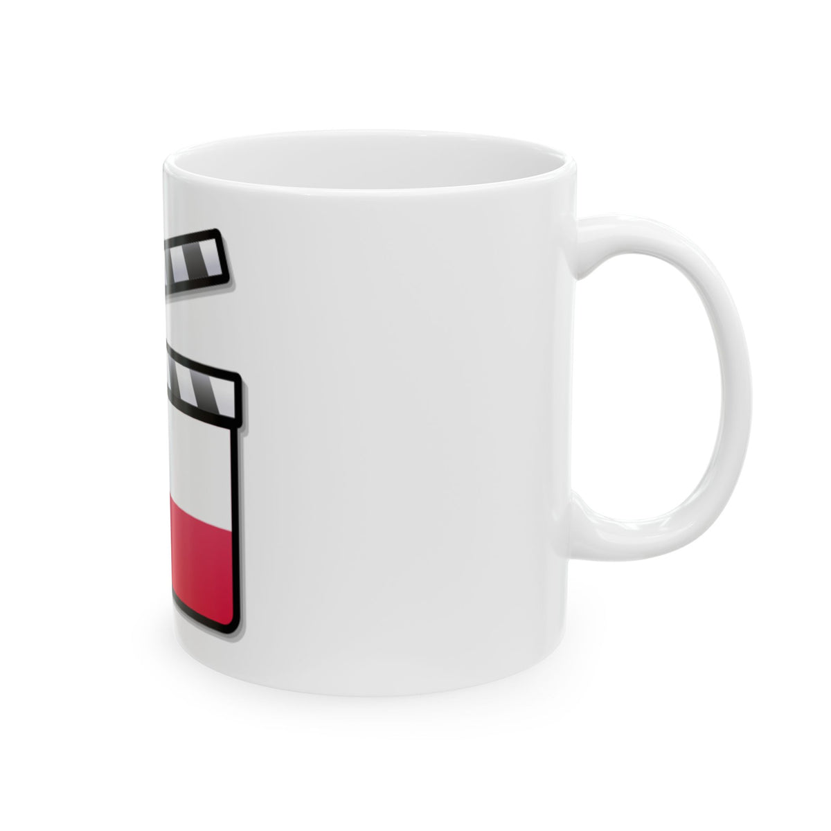 Poland film clapperboard (Poland) White Coffee Mug