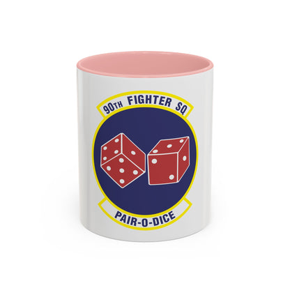 90th Fighter Squadron (U.S. Air Force) Accent Coffee Mug