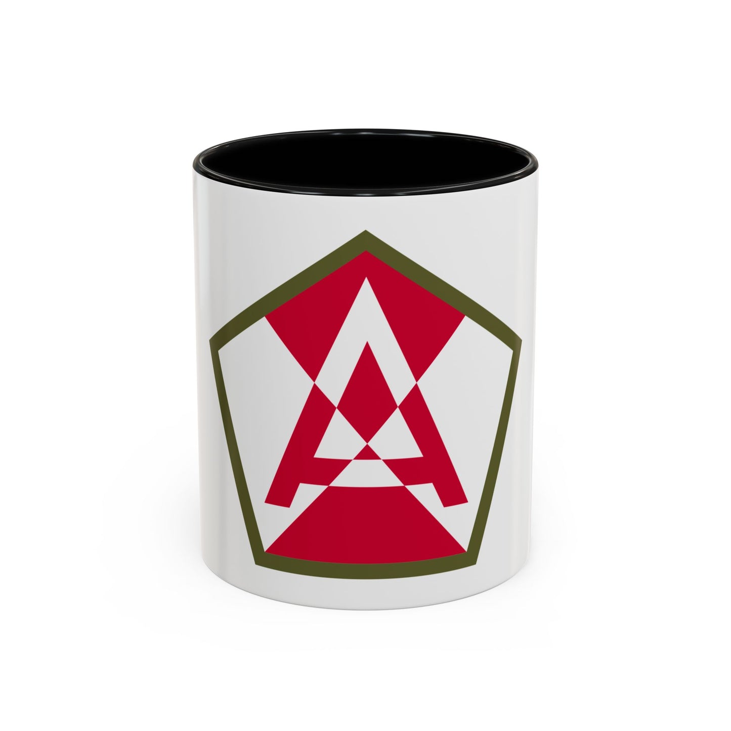 Fifteenth United States (U.S. Army) Accent Coffee Mug