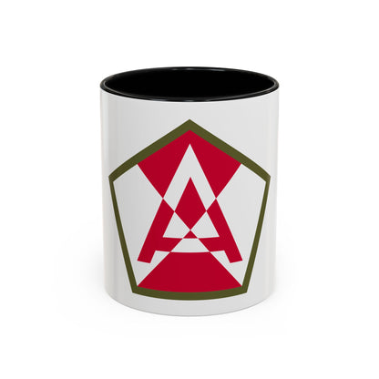 Fifteenth United States (U.S. Army) Accent Coffee Mug