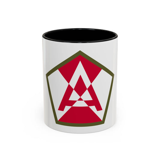Fifteenth United States (U.S. Army) Accent Coffee Mug