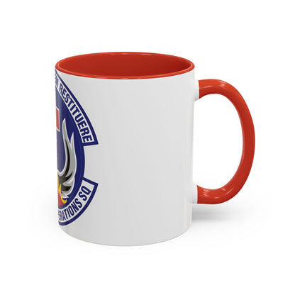 48th Surgical Operations Squadron (U.S. Air Force) Accent Coffee Mug