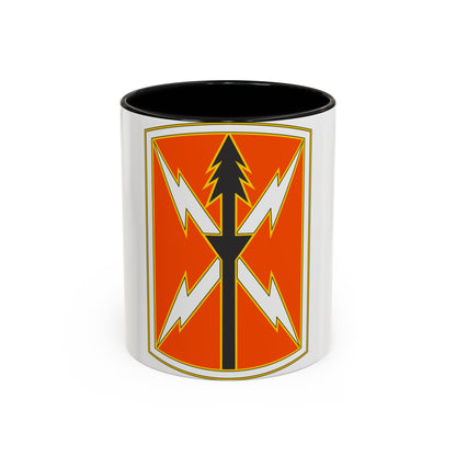 516 Signal Brigade 2 (U.S. Army) Accent Coffee Mug