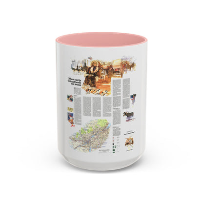 Canada - Quebec-Newfoundland (1980) (Map) Accent Coffee Mug