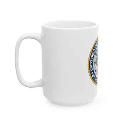 USCG Sector Upper Mississippi River (U.S. Coast Guard) White Coffee Mug
