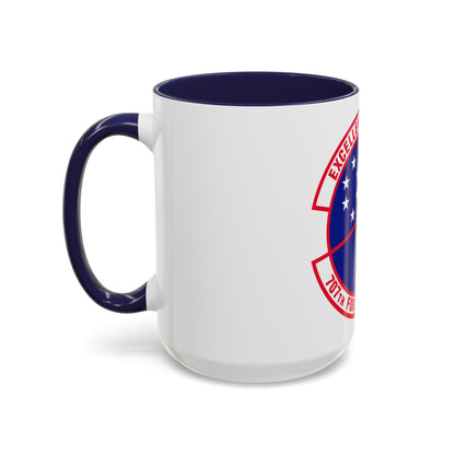 707 Force Support Squadron AFISRA (U.S. Air Force) Accent Coffee Mug