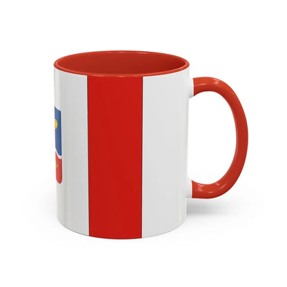 Flag of Simferopol Ukraine - Accent Coffee Mug-Go Mug Yourself