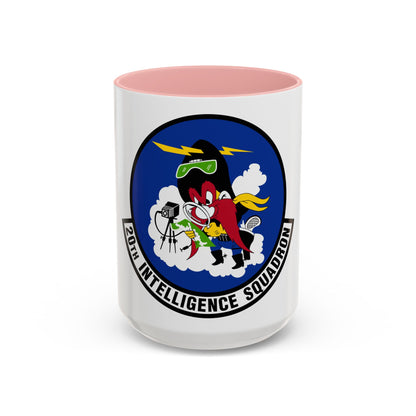20 Intelligence Squadron ACC (U.S. Air Force) Accent Coffee Mug