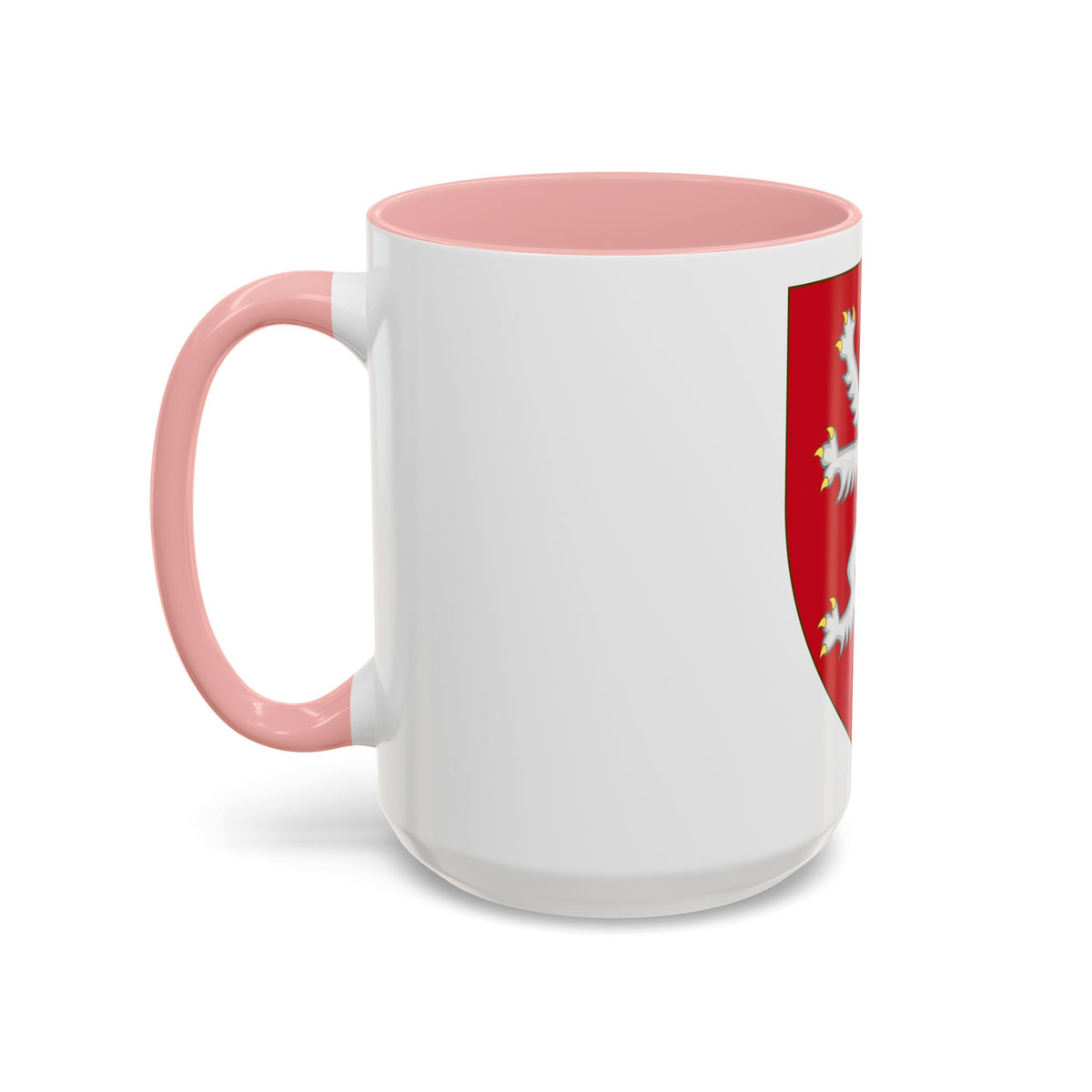 Coat of arms of the House of Luxembourg-Bohemia - Accent Coffee Mug
