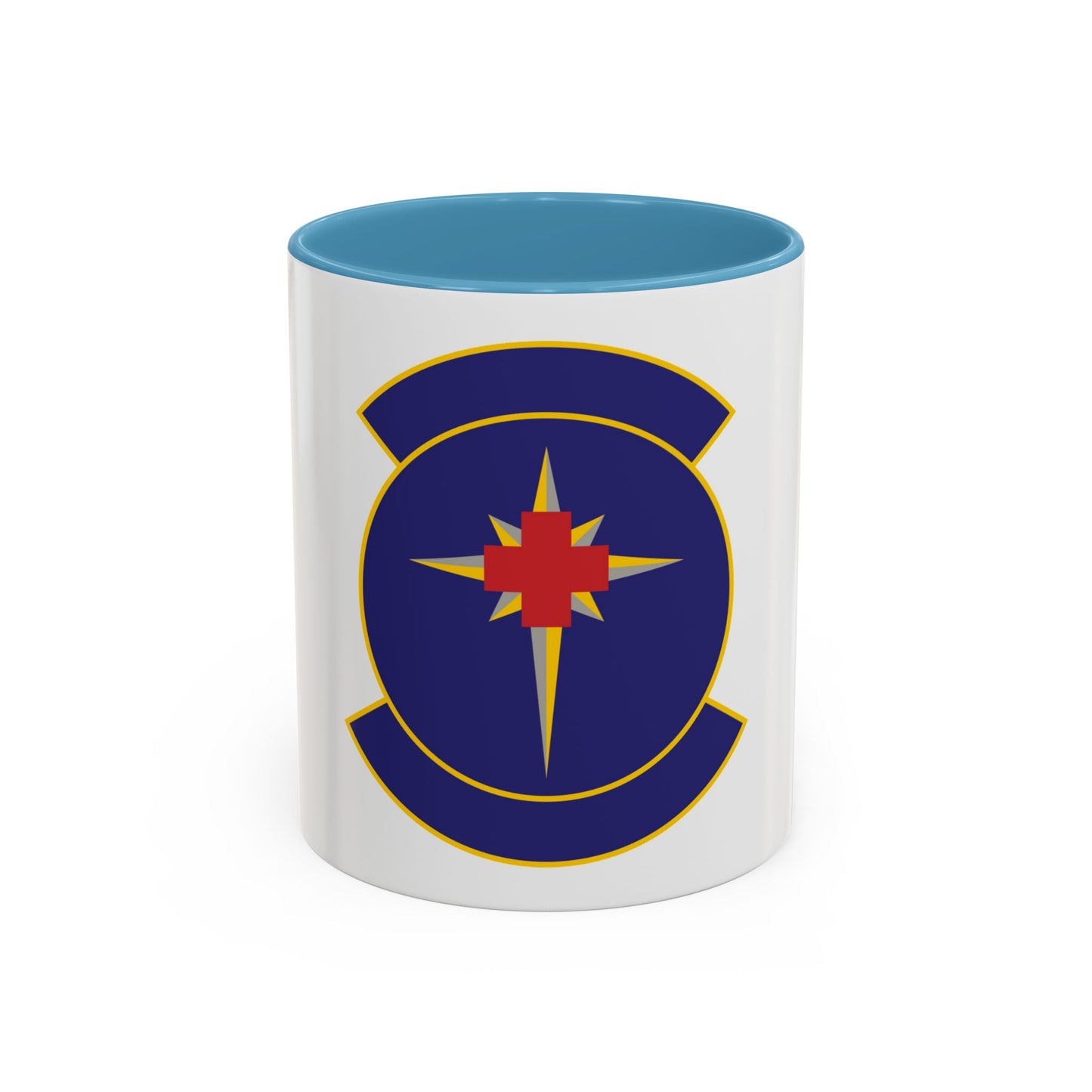 325 Medical Support Squadron ACC (U.S. Air Force) Accent Coffee Mug