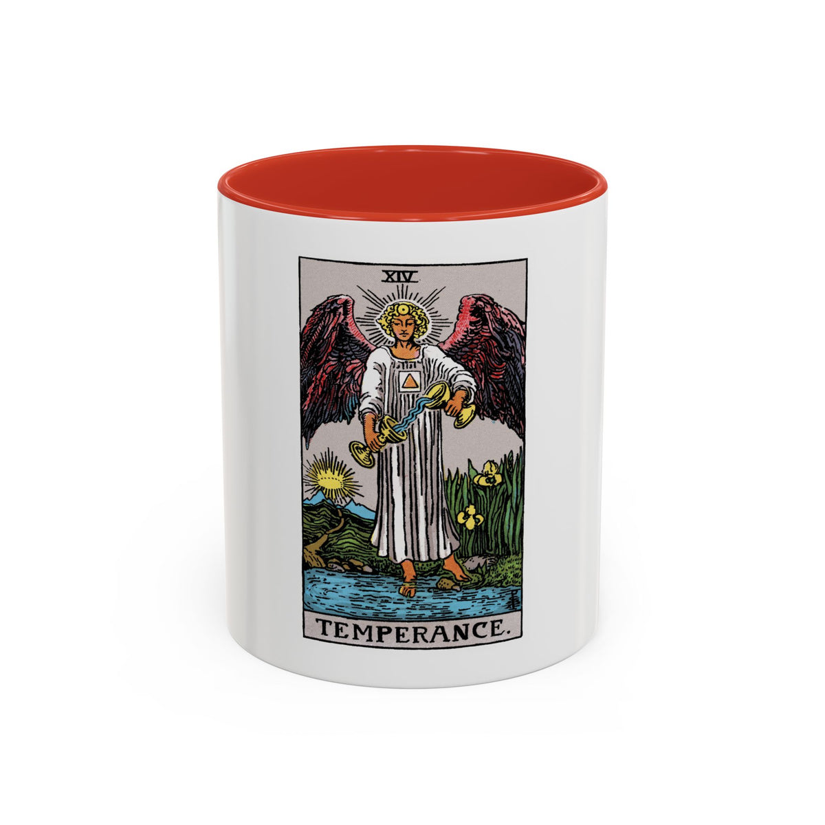 Temperance (Tarot Card) Accent Coffee Mug