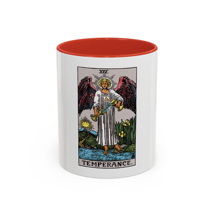 Temperance (Tarot Card) Accent Coffee Mug