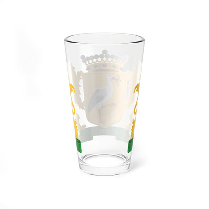 Den Haag wapen (Netherlands) (Coat of Arms) Pint Glass 16oz