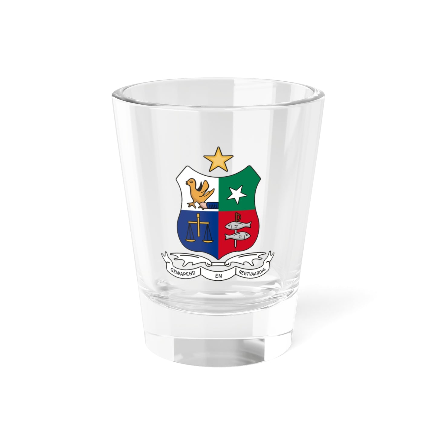 Coat of arms of Stellaland - Shot Glass 1.5oz