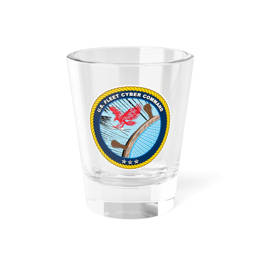 US Fleet Cyber Command (U.S. Navy) Shot Glass 1.5oz