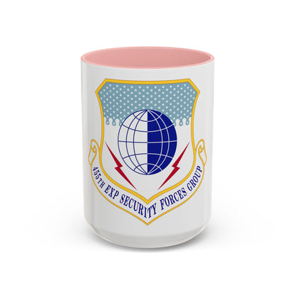 455th Expeditionary Security Forces Group (U.S. Air Force) Accent Coffee Mug