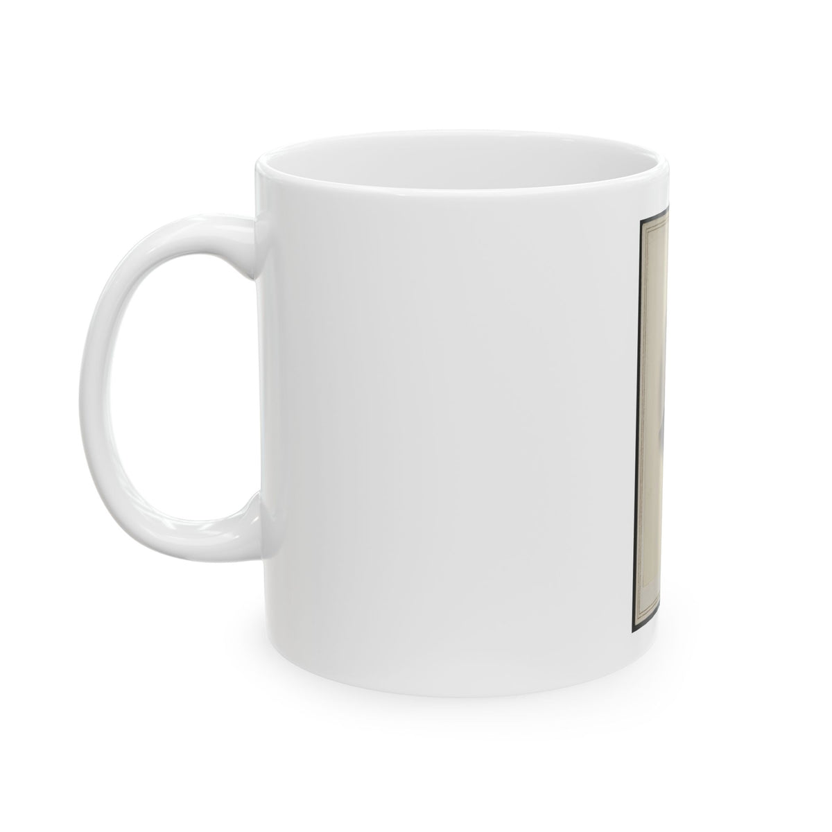 Unidentified Man 005 (U.S. Civil War) White Coffee Mug