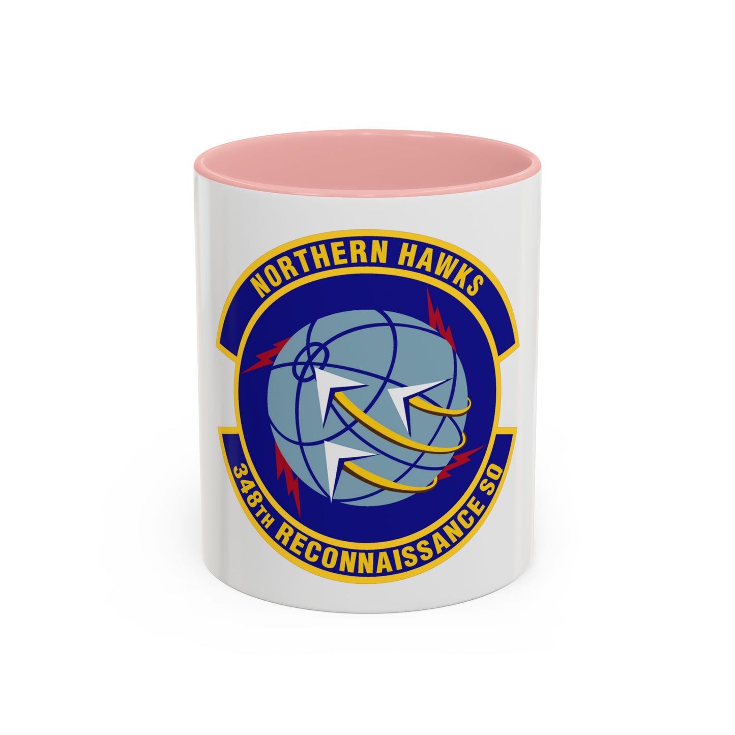 348th Reconnaissance Squadron (U.S. Air Force) Accent Coffee Mug