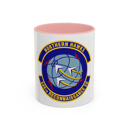 348th Reconnaissance Squadron (U.S. Air Force) Accent Coffee Mug