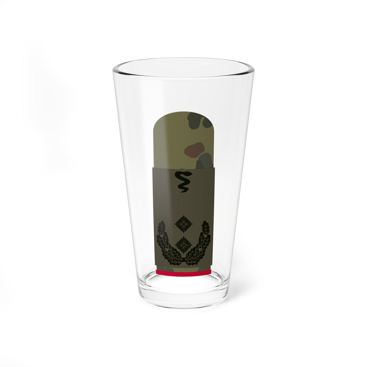 HA OS5 52e Oberfeldveterinär i.G. TMx R (Germany) (Military Rank) Pint Glass 16oz