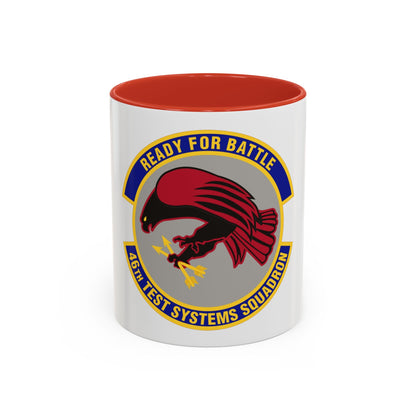46th Test Systems Squadron (U.S. Air Force) Accent Coffee Mug